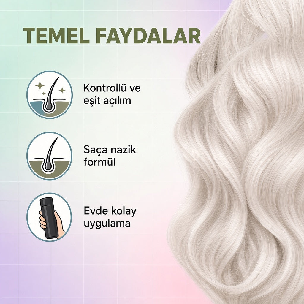 30 Volüm Saç Açma Kiti